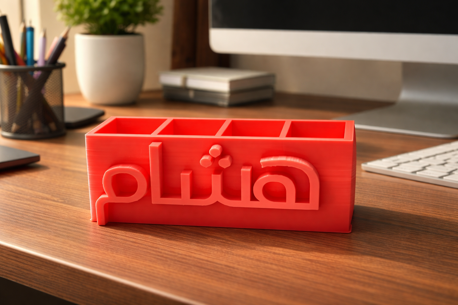 Arabic Name Pen Holder